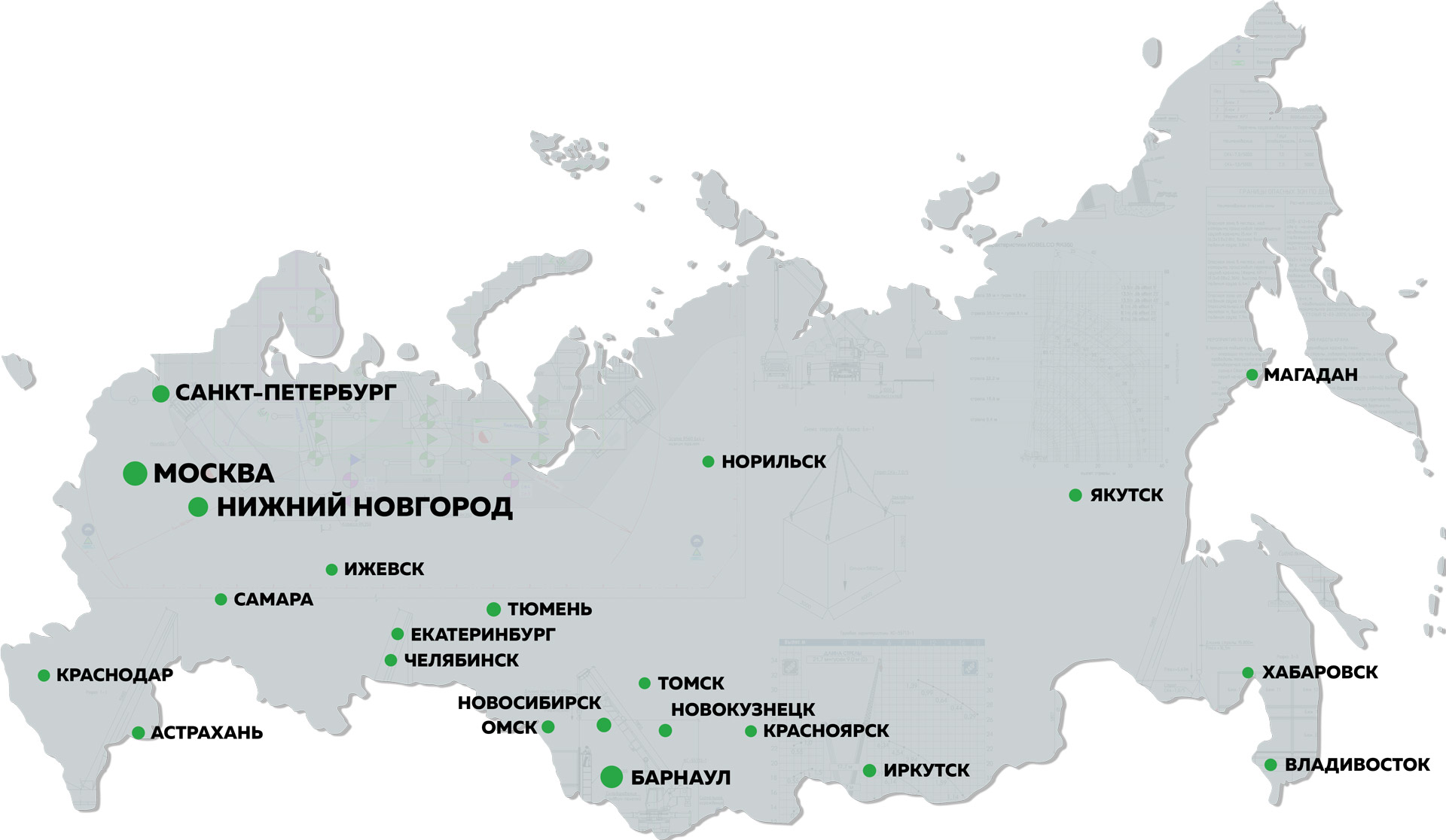 География разработок ППР48