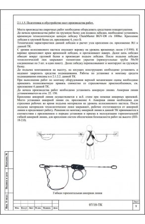 Образец технологической карты