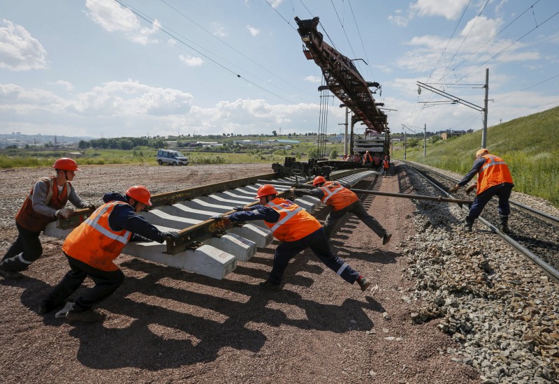 Технологическая последовательность устройства верхнего строения пути